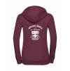 Dámská mikina luxury back burgundy