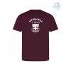 Pánské funkční tričko Burgundy (Vínová)