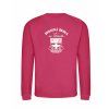 Dětská mikina bez kapuci Hot Pink (Sytá růžová)