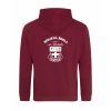 Dospělá mikina Premium back burgundy