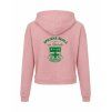 Dámská crop mikina Dusty pink (Starorůžová)