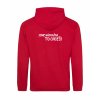 Dospělá mikina Premium back red