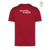 Dospělé EKO tričko Premium Hibiscus red (Tmavě červená)
