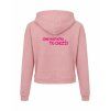 Dámská crop mikina Dusty pink (Starorůžová)