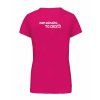 Dámské tričko premium back fuchsia