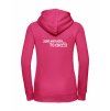 Dámská mikina luxury back fuchsia