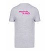 Pánské tričko premium back grey