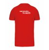 Pánské tričko premium back red