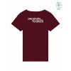 Dámské EKO tričko Premium Cherry (Višňová)