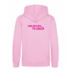 Dětská mikina na zip Premium Baby Pink (Světlá růžová)