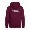 Dětská mikina na zip Premium Burgundy (Vínová)
