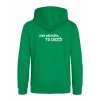 Dětská mikina na zip Premium Kelly green (Klasická zelená)