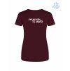 Dámské funkční tričko Burgundy (Vínová)