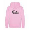 Dětská mikina na zip Premium Baby Pink (Světlá růžová)