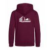 Dětská mikina na zip Premium Burgundy (Vínová)
