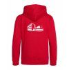 Dětská mikina na zip Premium Fire red (Ohnivá červená)