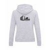 Dámská mikina Premium Heather Grey (Světle šedá)