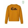 Dámský EKO crewneck Premium Curcuma (Kurkumově žlutá)