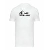 Pánské tričko premium back white