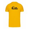 Pánské tričko premium back yellow