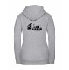 Dámská mikina luxury back grey