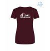Dámské funkční tričko Burgundy (Vínová)