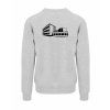 Dětská mikina bez kapuci Heather Grey (Světle šedá)
