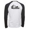 Dámské Baseball Tee Luxury White Black (Bílá Černá)