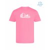 Dětské funkční tričko Electric Pink (Elektrizující růžová)
