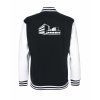 College mikina back black