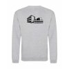 Pánská mikina bez kapuce Heather grey (Světlá šedá)