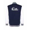 College mikina back navy