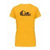Dámské tričko premium back yellow