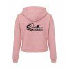 Dámská crop mikina Dusty pink (Starorůžová)