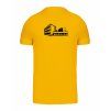 Pánské tričko premium back yellow