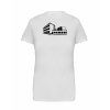 Dámské tričko premium back white