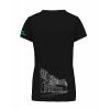Dámské tričko premium back black