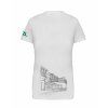 Dámské tričko premium back white