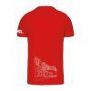 Pánské tričko premium back red