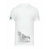 Pánské tričko premium back white