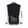 College mikina back black