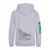 Dětská mikina Premium back grey