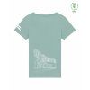 Dámské EKO tričko Premium Jade Green (Nefritově zelená)