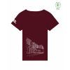 Dámské EKO tričko Premium Cherry (Višňová)