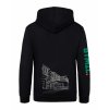 Dětská mikina na zip Premium Deep black (Klasická černá)