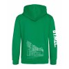 Dětská mikina na zip Premium Kelly green (Klasická zelená)