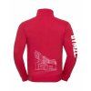 Pánská mikina na zip Elegant Red (červená)