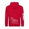 Dospělá mikina Premium back red