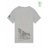 Dětské EKO tričko Premium Heather Grey (Světle šedá)
