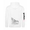 Dospělá mikina Premium back white